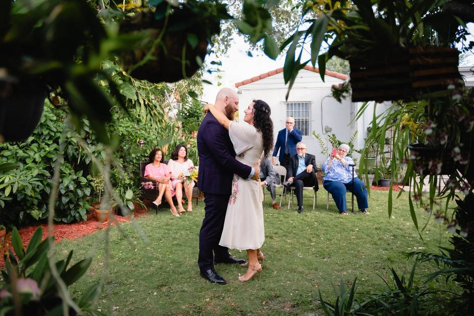 Elopement wedding