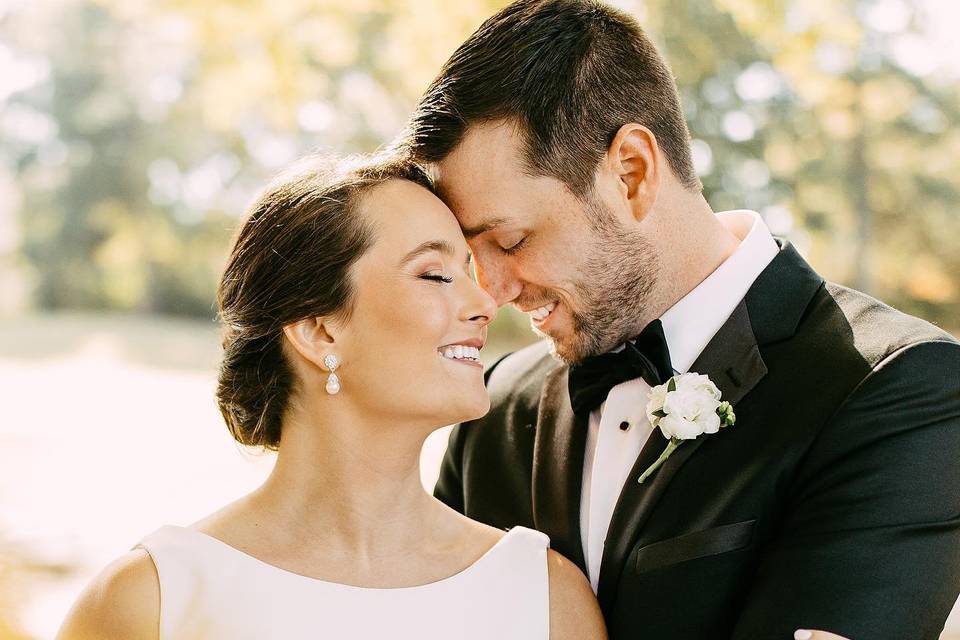 Happy Bride and Groom