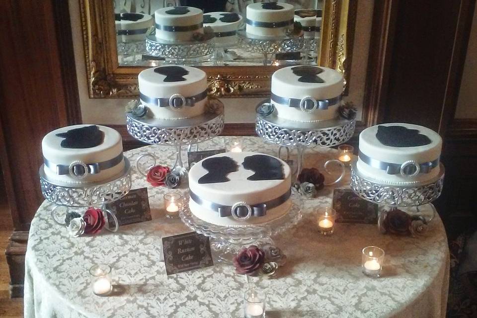 Single wedding cakes