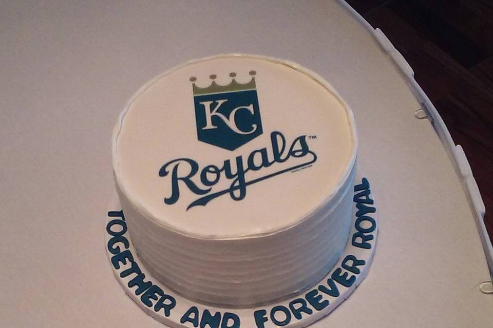 KC Royals Cupcakes