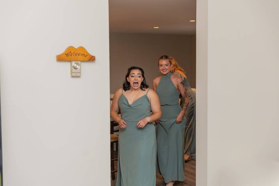 Bridesmaids First Look