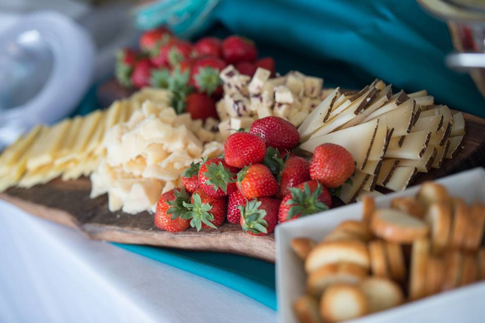 Imported Cheese Display