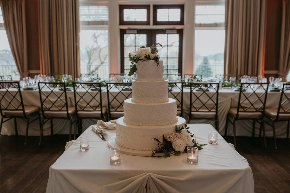 Tiered cake