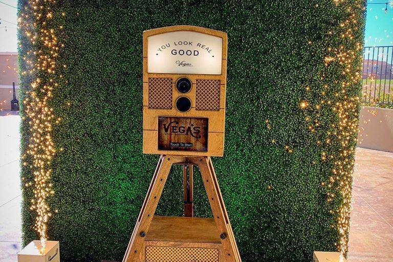 Vintage booth