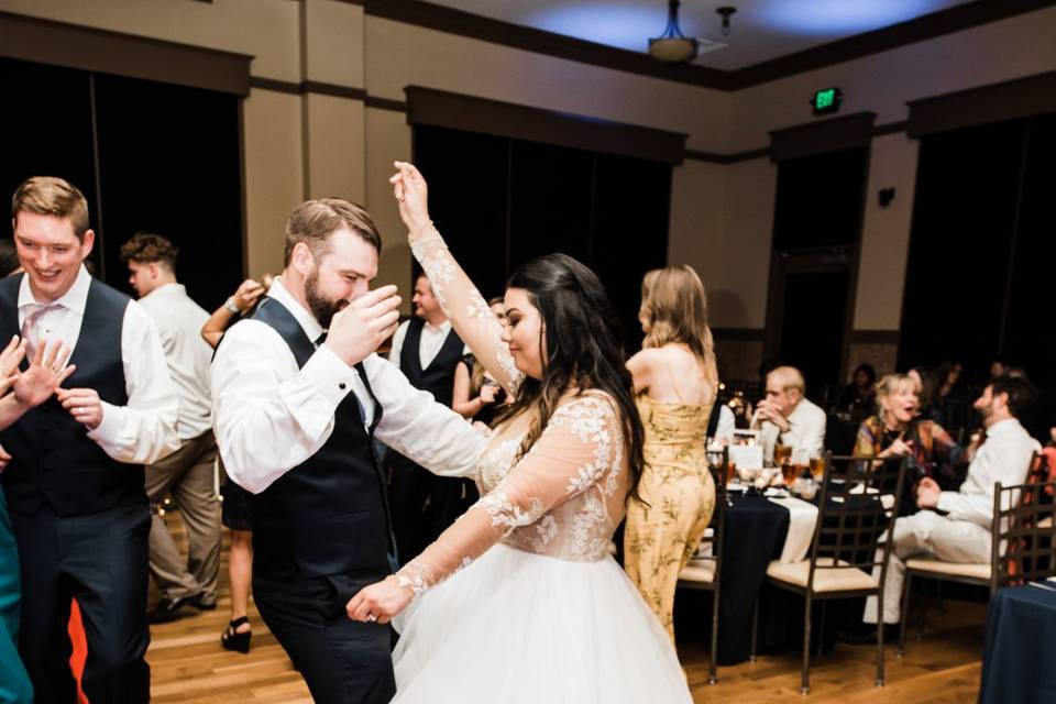 Newlyweds Dancing