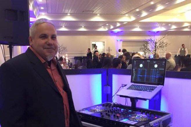 DJ on his station