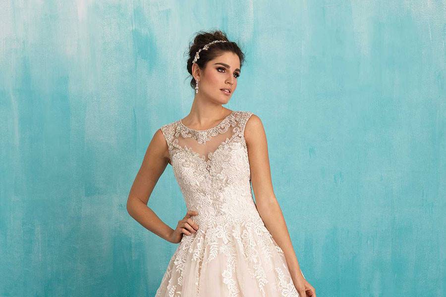 Style 9323 <br> his ballgown is for the bride who believes in her fairytale ending.