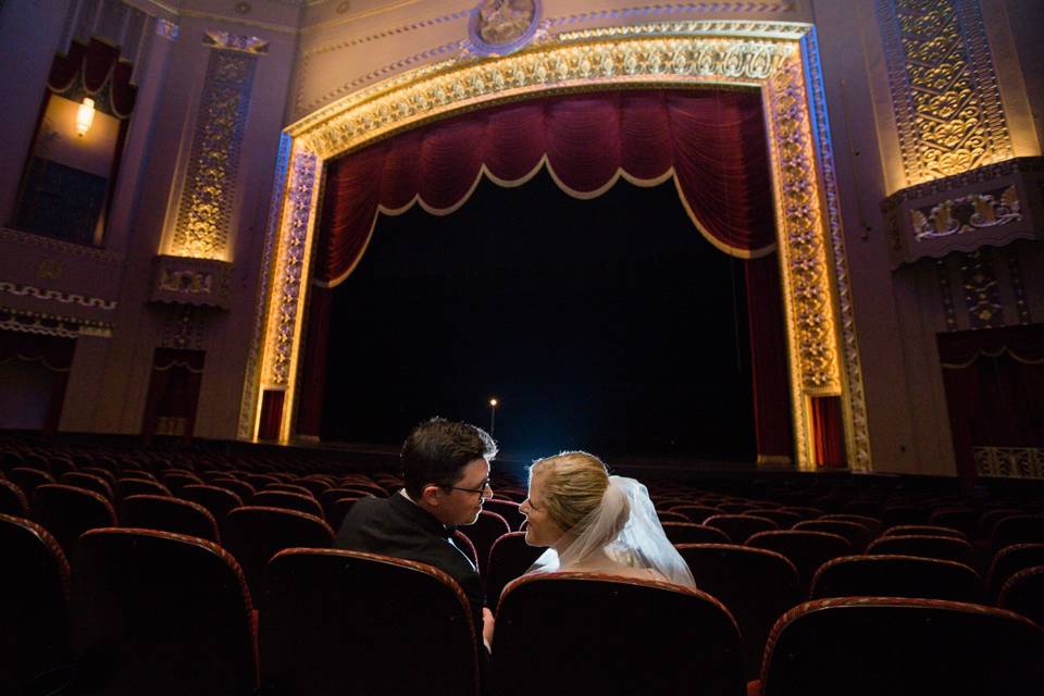 Wedding a Peabody Opera House