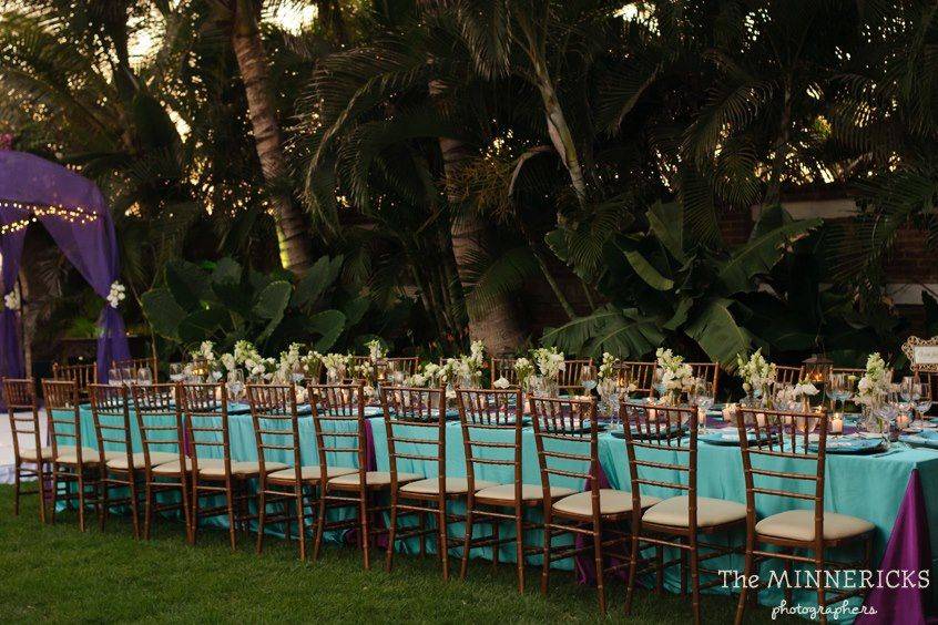 Head table setting