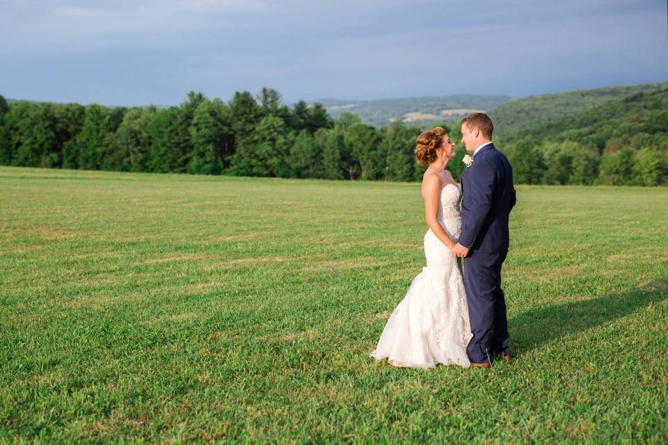 Bride and groom