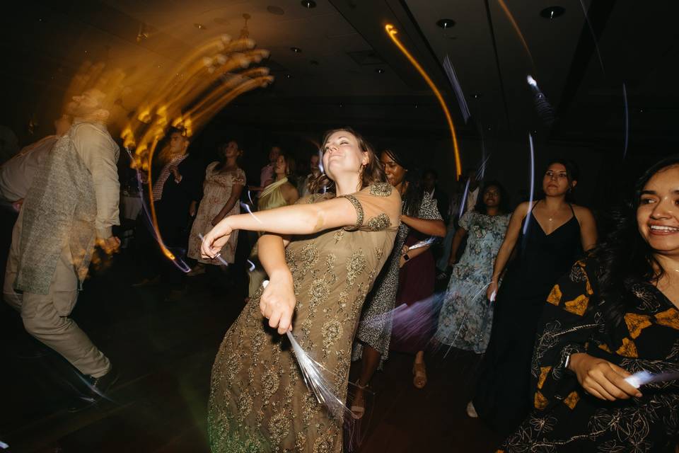 Dancing lights