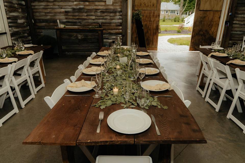 Fall wedding