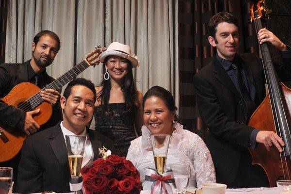Couple with the band