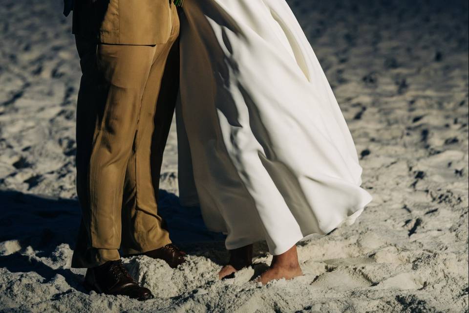 Bride & Groom Pensacola Beach