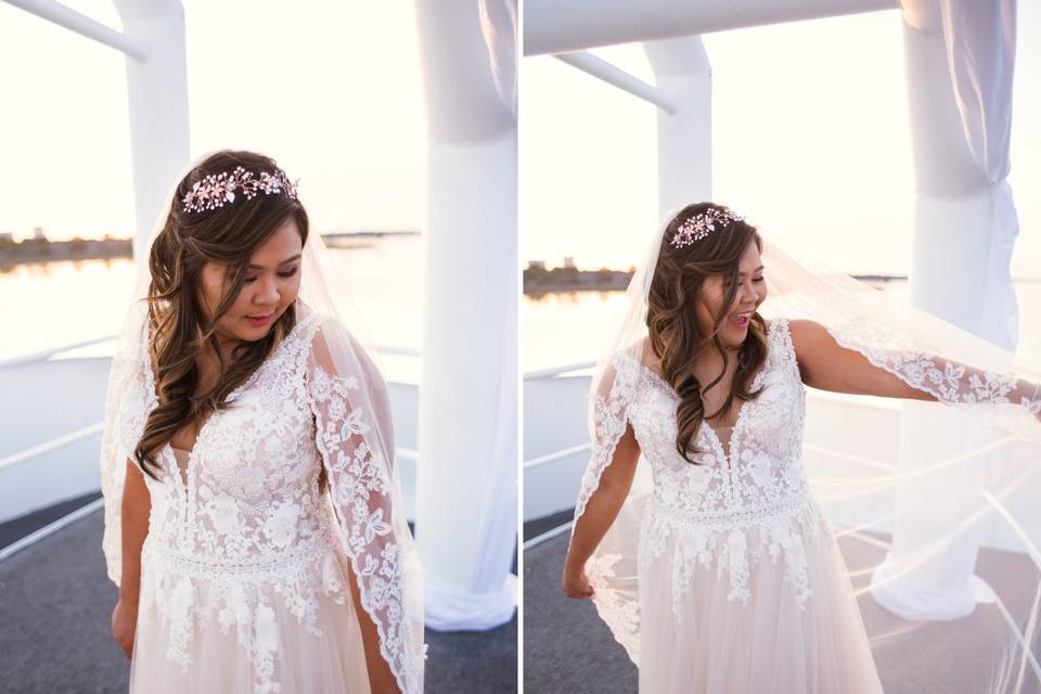Bridal: Yacht Wedding
