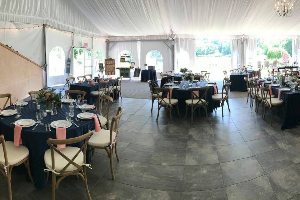 Reception patio