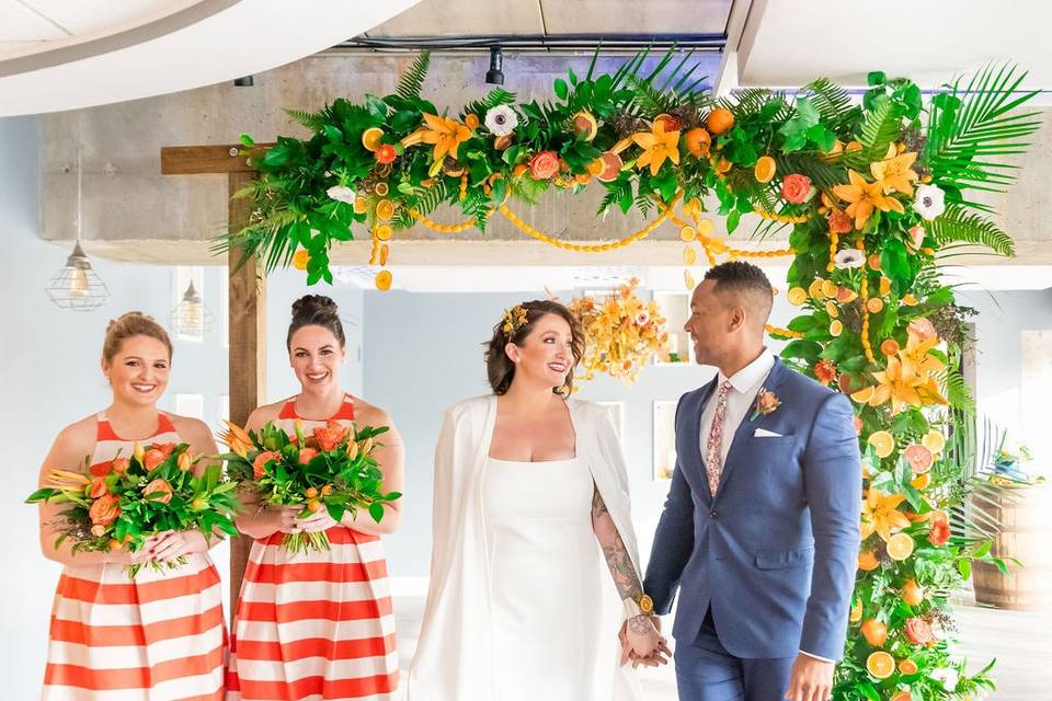 Indoor ceremony