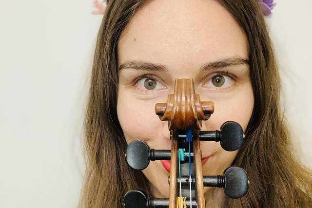Alyssa with violin