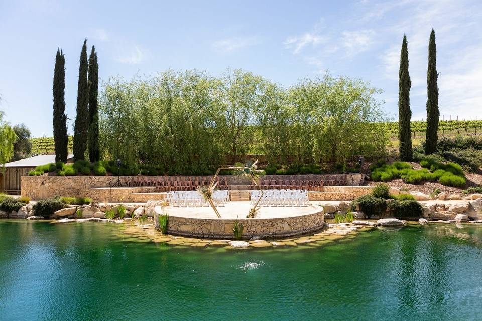 Stunning ceremony site