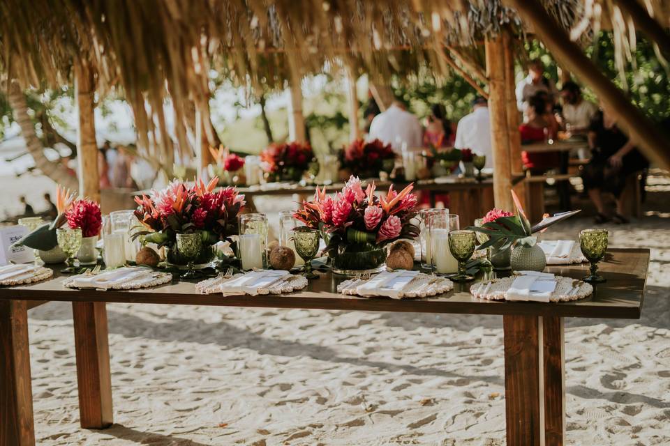 Beach Front Wedding