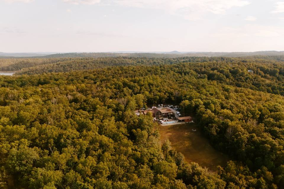 Equani Lodge from above