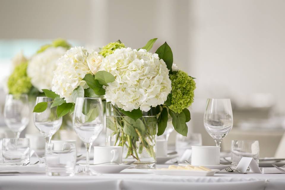 Hydrangea Centerpiece