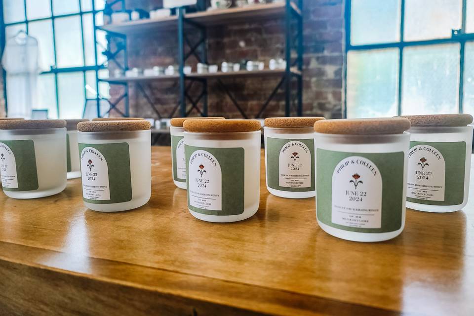 Custom candles
