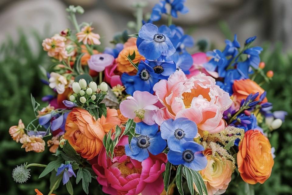 Summery Neon Bouquet