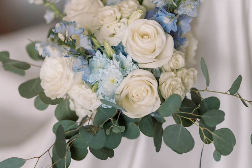 Light + Flowey with Delphinium
