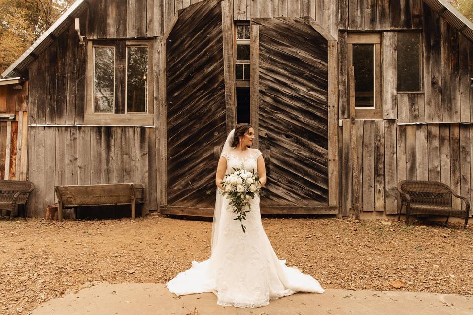 Barn bride