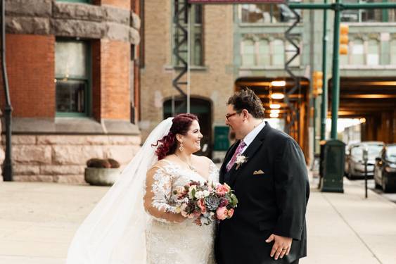 Downtown wedding