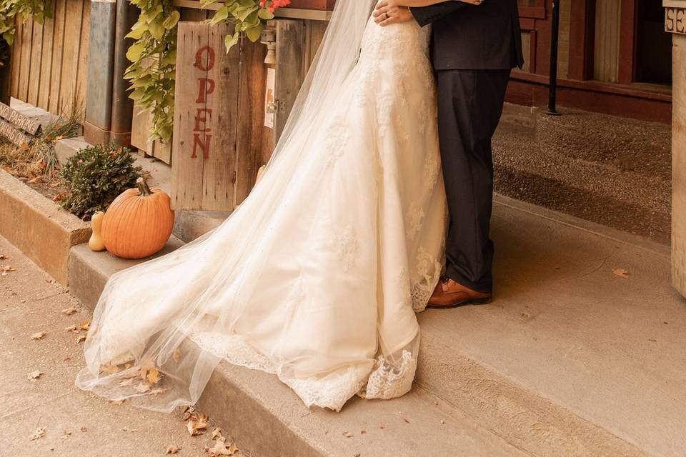 Bride and groom