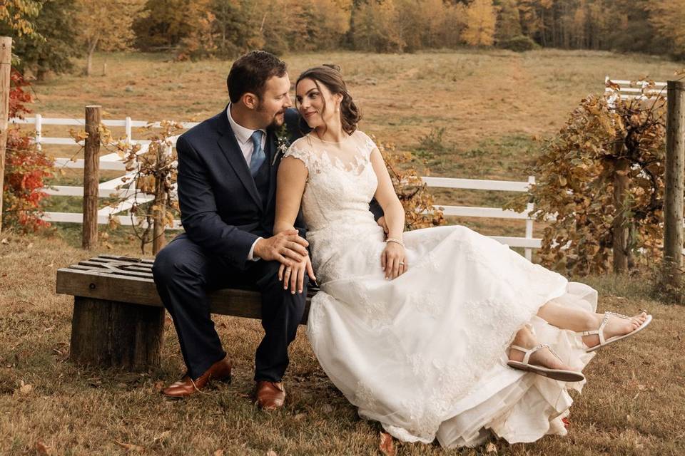 Bride and groom