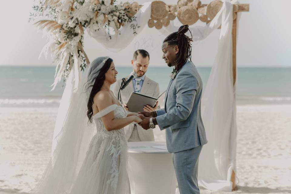 Beach wedding