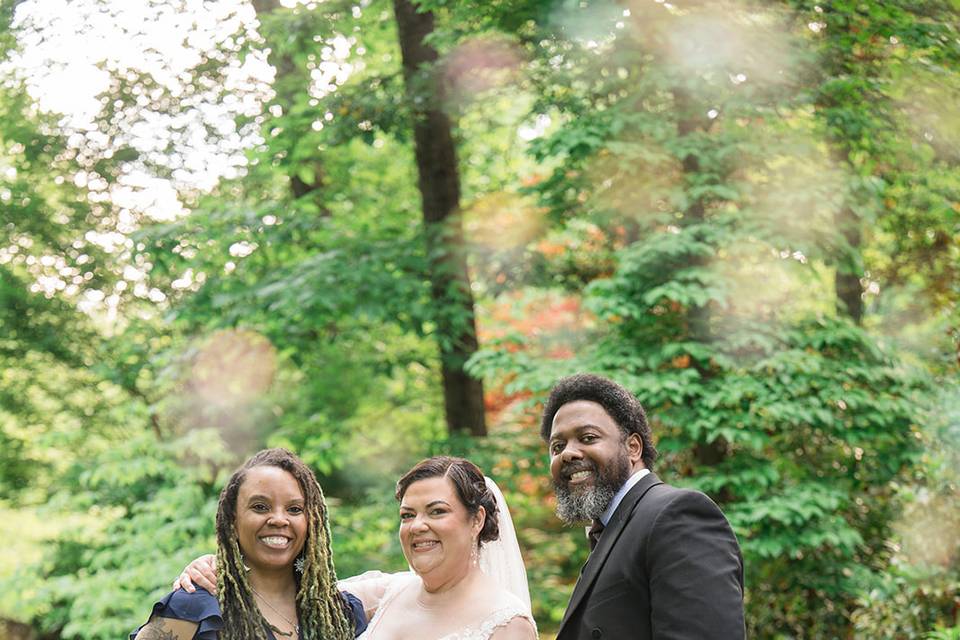 Me and the lovely couple!