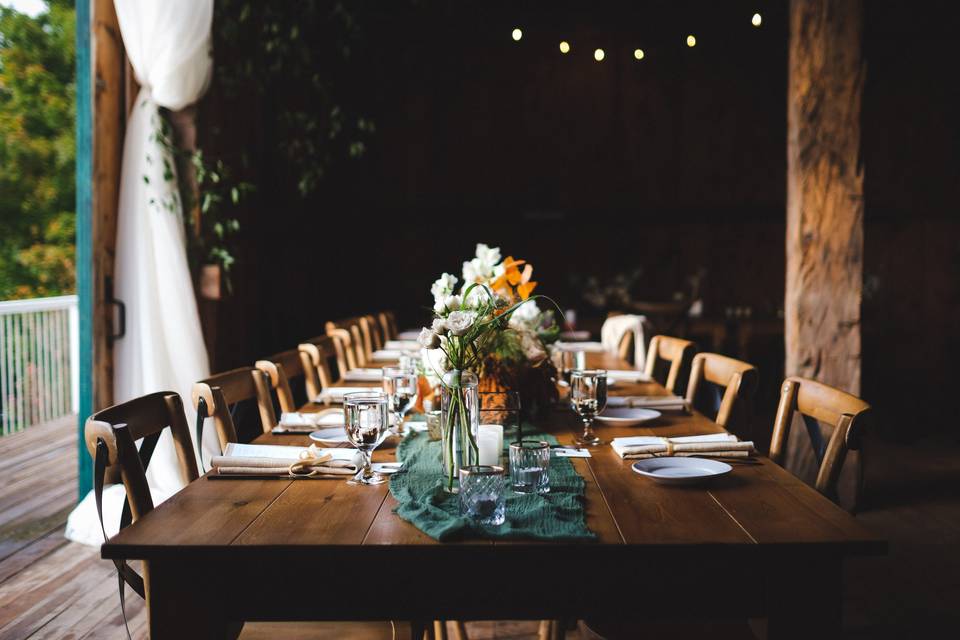 Romantic Barn Wedding