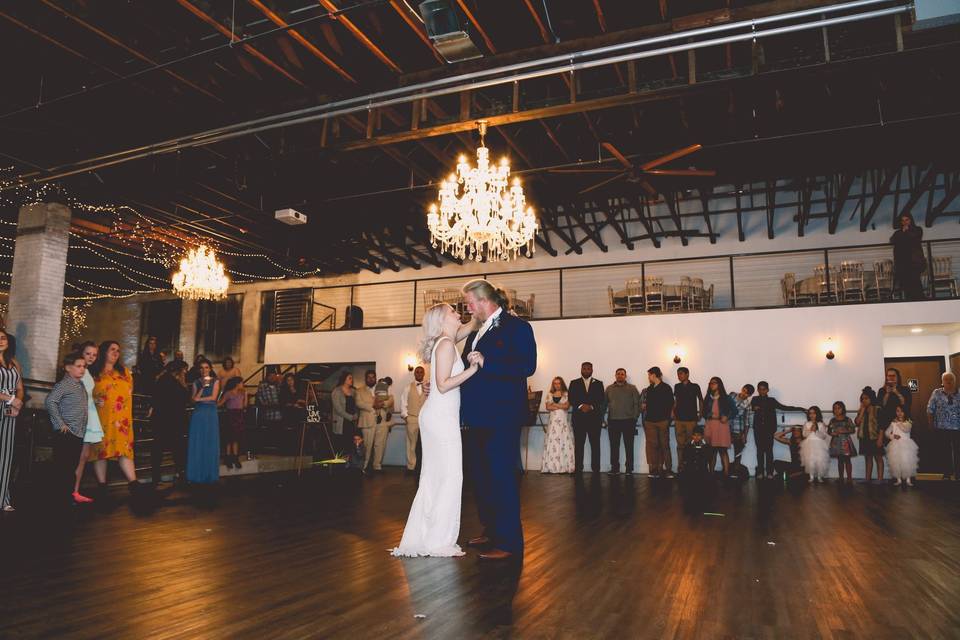 First dance at Brick Ballroom