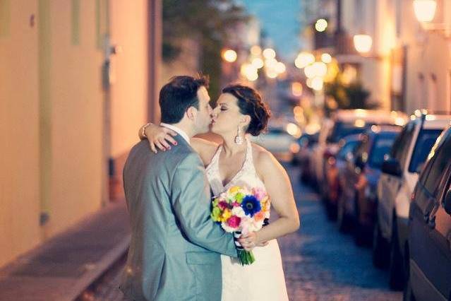 Andrea and James Old San Juan Wedding