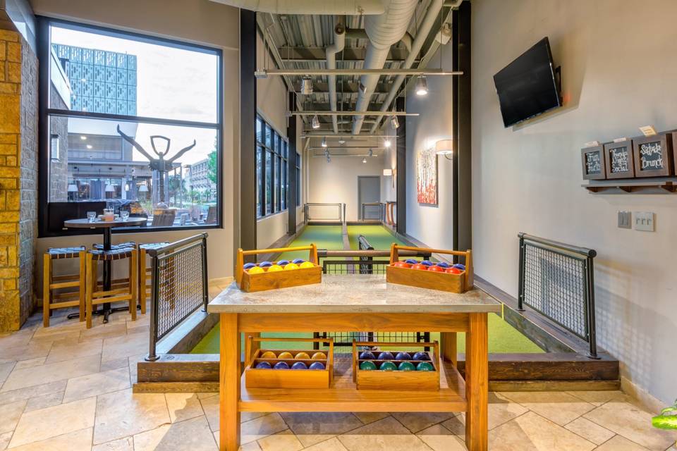 First Floor Bocce