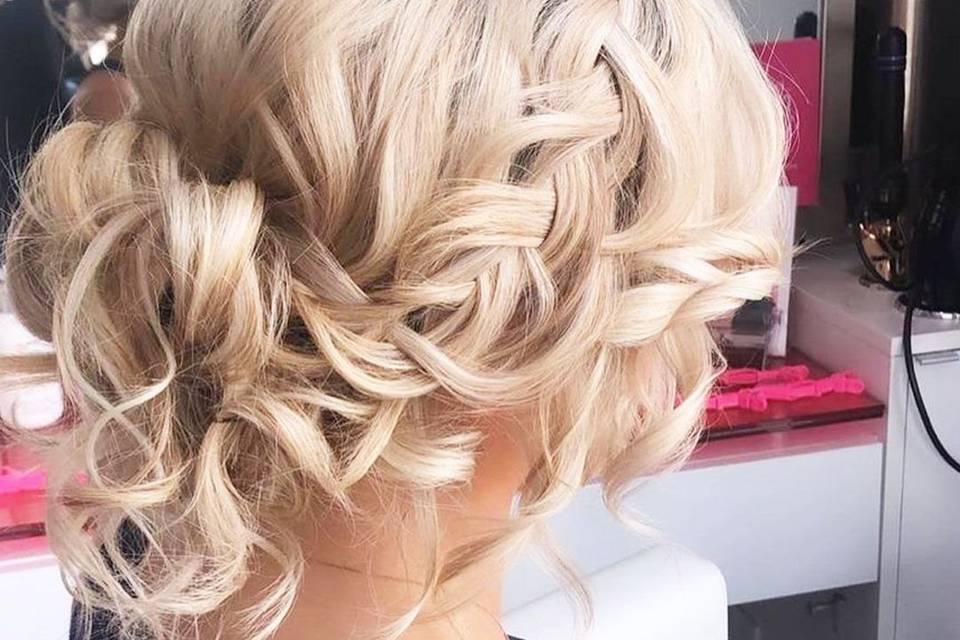 Braided updo