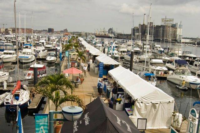 Covered Tent Events on Marina