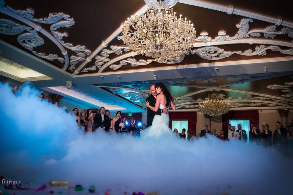 Dancing on the clouds in the Grand Ballroom