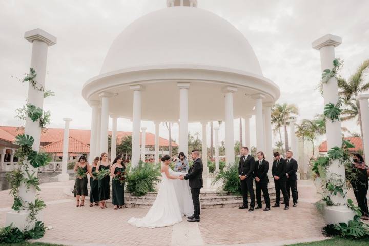 Ceremony at the Dome