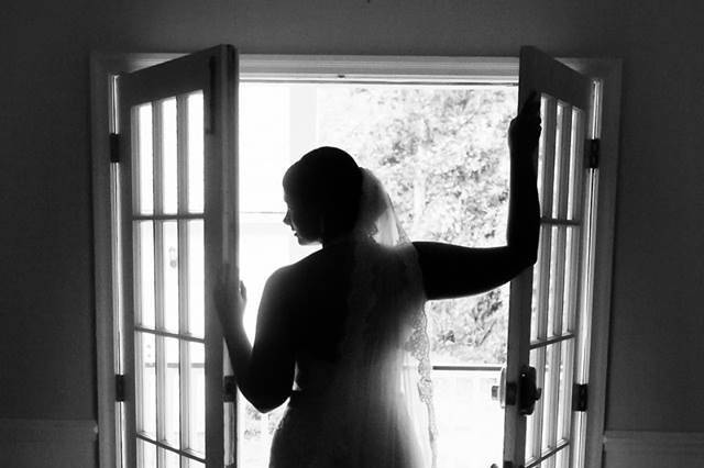 Bride by the door