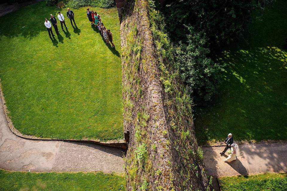 Microwedding in Germany.