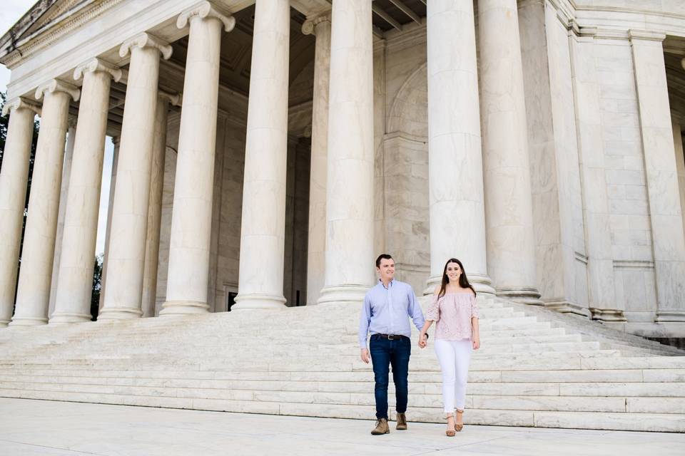 Jefferson Memorial Engagement.