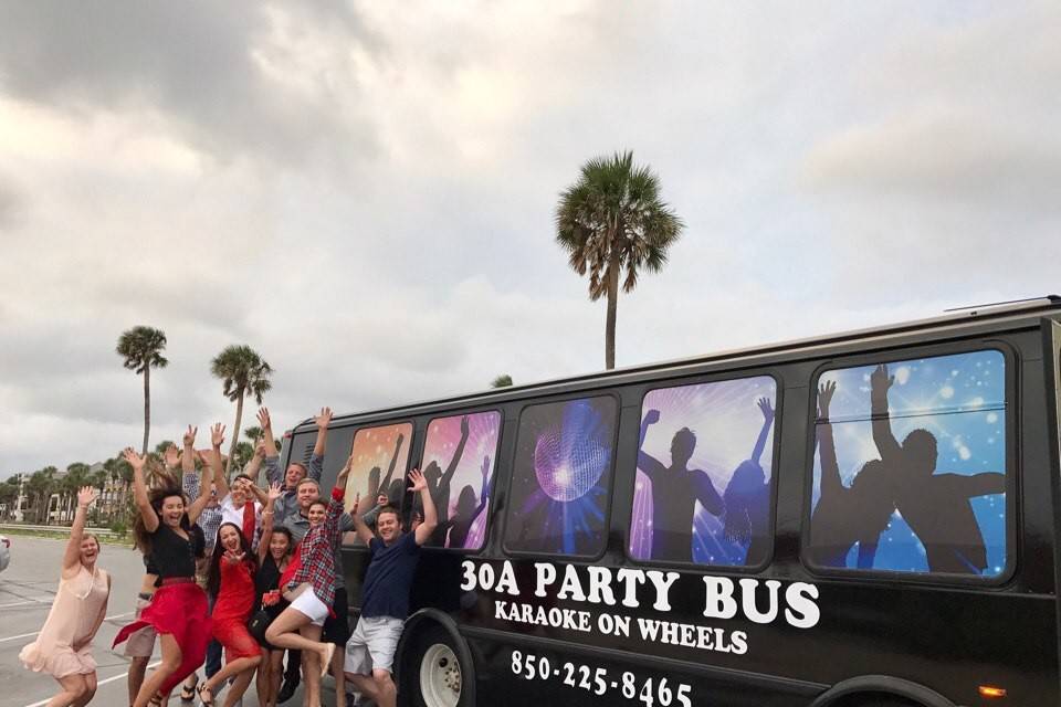 30a Party Bus -up to 24 ppl