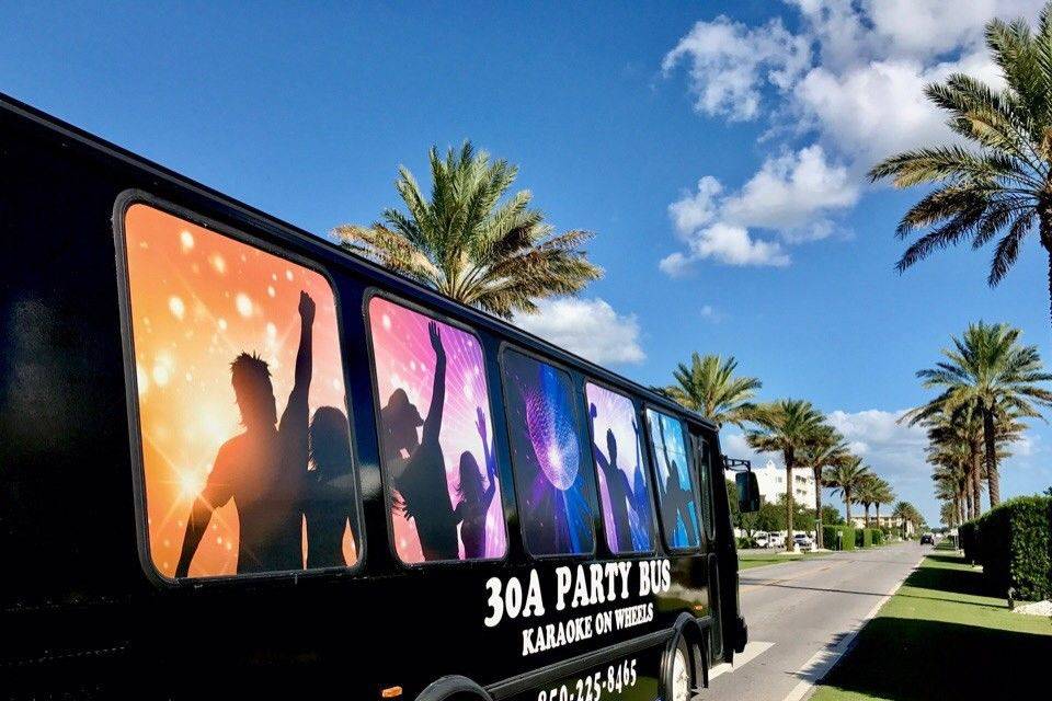 30a Party Bus -up to 24 ppl