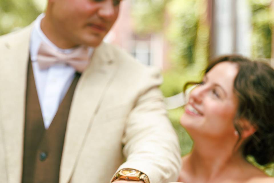 Bride and Groom in Albany NY