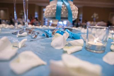 Wedding tablescape